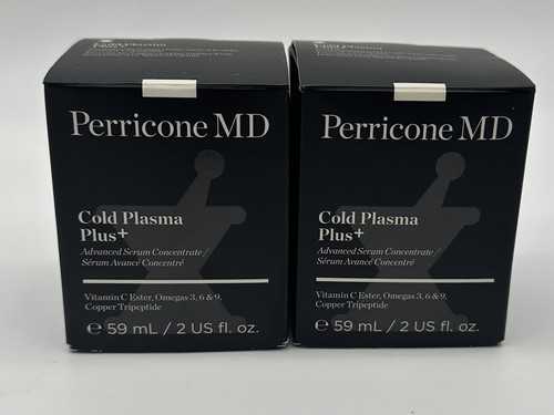 Perricone MD Cold Plasma Plus + Advanced Serum Konzentrat 2 Unzen $298 Menge 2 NEU