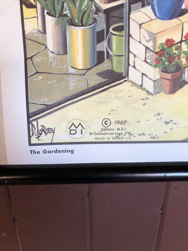 Cartina da parete scuola cartina a rullo "giardinaggio" Köster&Co - Foto 4 di 6