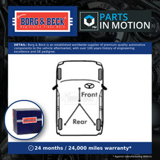 Handbrake Cable fits FORD ESCORT Mk5 1.3 Rear 91 to 95 Hand Brake Parking B&B