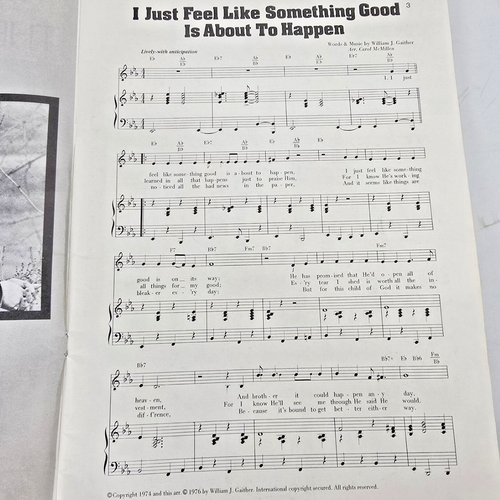 Praise Songbook Bill Gaither Trio Piano Vocal Lyrics Christian Gospel 1977 Vntge - Picture 6 of 19