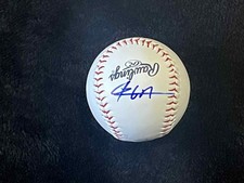 Autographed Trey Gregory-Alford LA Angels of Anaheim Top Prospect ACL Baseball