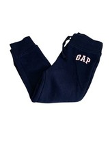 Baby GAP Navy Blue Sweatpants with Drawstring Girls Toddler 3 Years