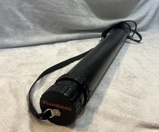 Flambeau Art Bin Poster Tube Carrier 36”-60” Heavy Duty w/ Shoulder Strap