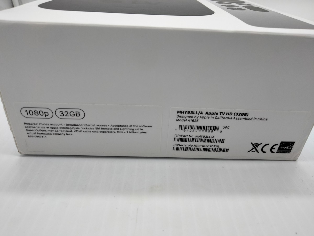 Apple TV HD MHY93LLA (2021) for sale online | eBay