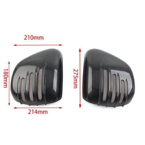 Batterie Seitenabdeckungen Links-Rechts Set Für T120/T120 16-20 Glossy Schwarz - Bild 9 von 9