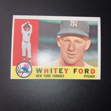 Vintage Topps 1960 Whitey Ford
