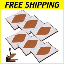 Protective Heat Press Cover Set - 20x6 Inches (6 Pcs)
