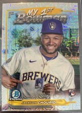 2024 Bowman Chrome - My 1st Bowman Jackson Chourio #M1B-15 Mojo Refractor (RC)
