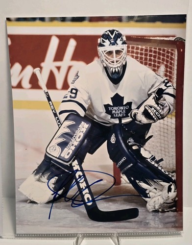 Felix Potvin Autographed NHL Norman James Official Sports Photo