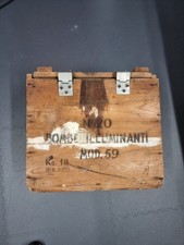 Cassetta Cassa Militare In Legno