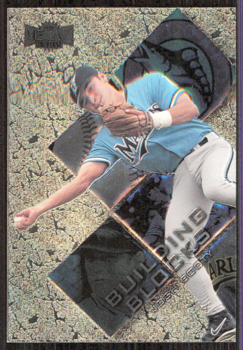 1999 Metal Universe #255 Josh Booty  Florida Marlins Baseball Card