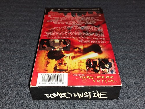 Romeo Must Die VHS Aaliyah Jet Li Martial Arts Action Romance Drama WB - Picture 5 of 6