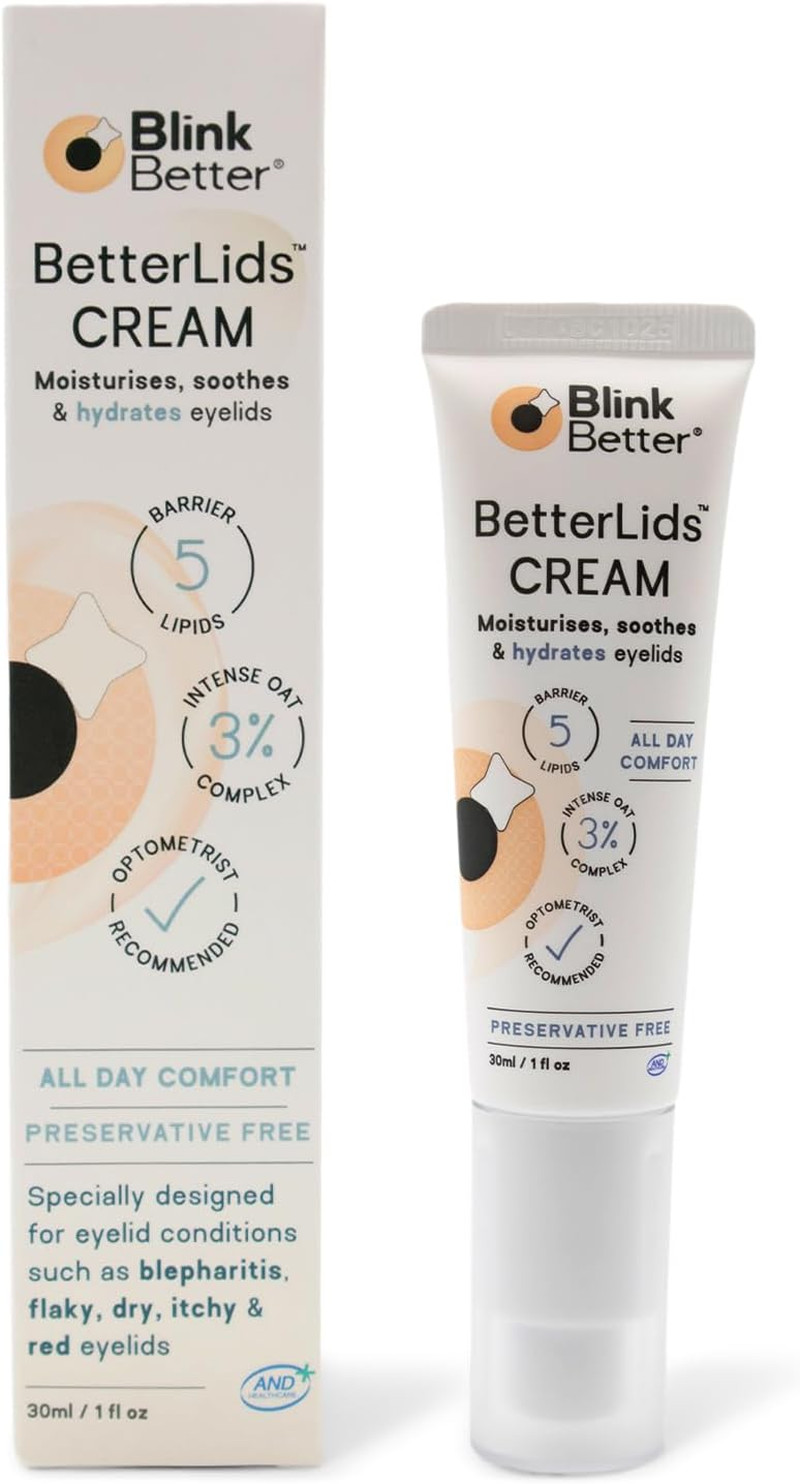 Restore Eyelid Cream – 3% Oat Extract & Ceramide Complex – Soothing Hydration &