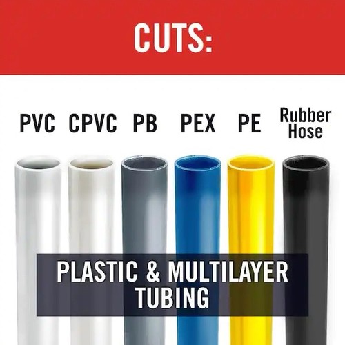 RIDGID PC-1375ML 1/8" to 1-3/8" PVC and PEX Cutter w/ Multi-Layer Adapter’’ - Picture 8 of 17