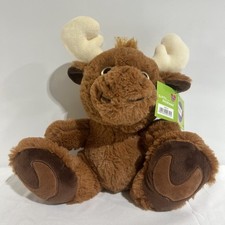 Souvenir GIFTS FROM NORWAY 11" Brown Moose PLUSH NWT TOY