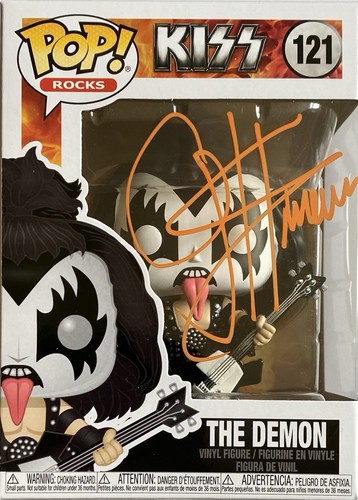 GENE SIMMONS HANDSIGNIERT SIGNED KISS FUNKO POP #121