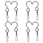 8Pcs Swivel Hooks Clips for Hanging Wind Spinners Wind Chimes Bird Feeder