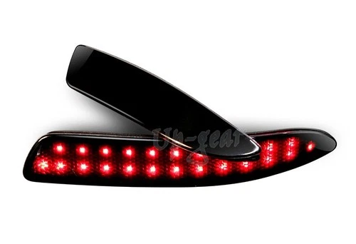 For 2007-2013 BMW E70 X5 Smoke Lens 48-SMD LED Rear Bumper Brake Lights Lamps