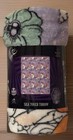 NEW, DISNEY TIM BURTON'S THE NIGHTMARE BEFORE CHRISTMAS Silk Touch Throw