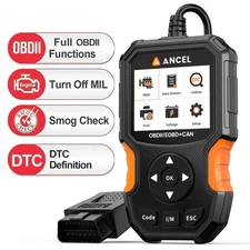 ANCEL AS300 OBD2 Scanner Code Reader Car Diagnostic Scan Tool Check Engine Fault