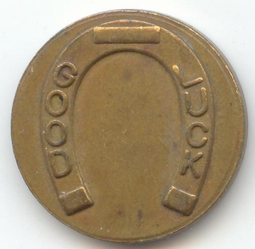 Ficha Abraham Lincoln, ABE PORCARO BUENA SUERTE Herradura - Imagen 2 de 2