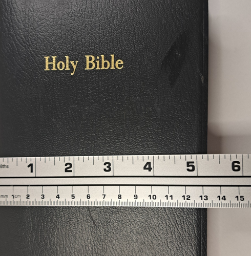 Vtg 1972 Holy Bibe Concordance Revised Standard Version Red Letter Thomas Nelson - Afbeelding 5 van 13