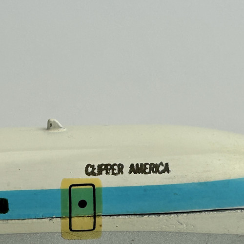 Vintage PAN AM American Boeing 707 aero mini diecast Japan. Clipper America 7.5” - Bild 4 von 17