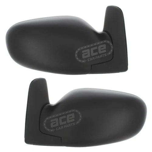 Electric Wing Door Mirrors LTI TX2 Taxi 2002-2006 Black Cover Pair Left & Right