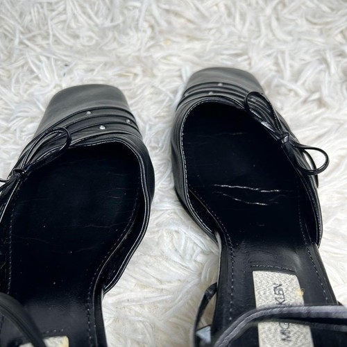 Michael Kors Mujer Cuero Puntera Abierta Tacones 6.5US/23.5cm Negro Excelente - Imagen 8 de 11
