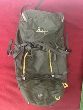 Slumberjack 65L Internal Frame Hiking Backpack Green