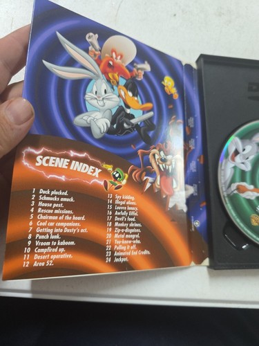 Looney Tunes Back in Action DVD (2004) Brendan Fraser Steve Martin Pre-owned - Foto 2 di 4