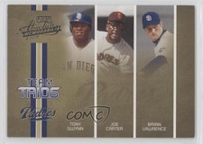 2005 Playoff Absolute Memorabilia Team Trios /200 Tony Gwynn Joe Carter HOF