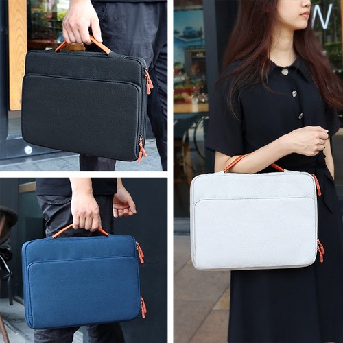 Laptop Sleeve Bag Case Shockproof Cover Handbag Briefcase for 13 14 156998 - Afbeelding 7 van 8