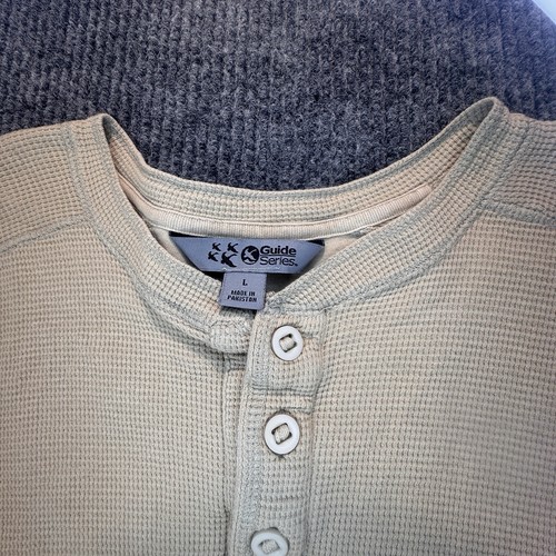 Gander Mountain Guide Series Herren Thermo Pullover hellbraun Größe L Vintage - Bild 2 von 7