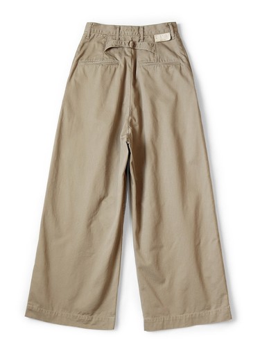 KAPITAL Pantalones Chinos Cintura Alta Neem Sueltos Beige/Negro Talla 0-Talla 4 Nuevos - ¡Rápidos!! - Imagen 4 de 10