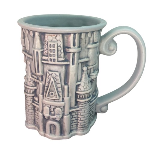 Authentic Original Walt Disney Parks 3 D Castle Mug
