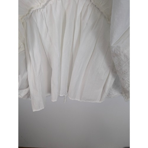 LoveShackFancy × Target Talulah Pintuck Yoke Dress White Mini Lace XL NWT - Picture 6 of 15