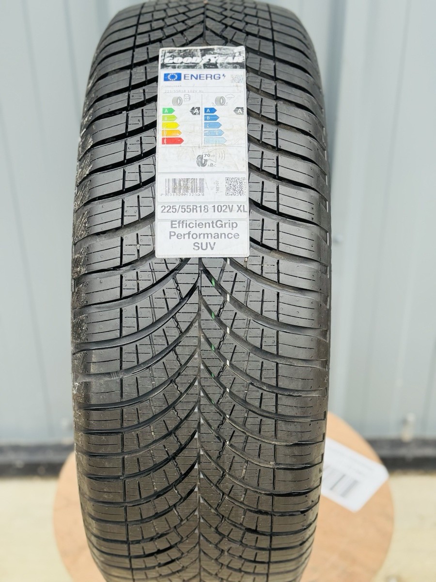 1X 225/55R 18 102V XL Good Year EfficientGrip Performance SUV New