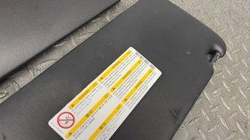 MERCEDES A-CLASS CDI AMG SPORT (W176) 2012-2018 PAIR OF SUN VISORS