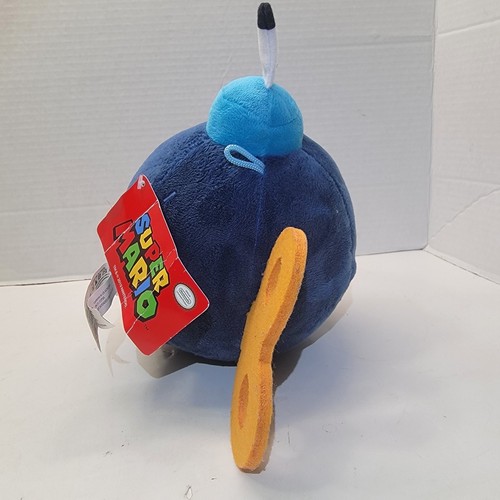 New Super Mario Good Stuff Bomb Bob-omb Plush 8" Nintendo Stuffed Figure Toy - Picture 3 of 11