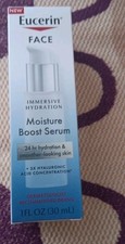 Eucerin Moisture Boost Serum 3x Hyaluronic Acid Concentration 24Hr Hydration 1oz