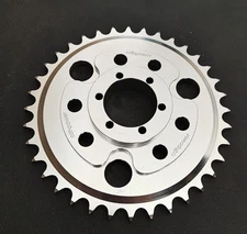 Disc Brake Rotor Adapter and 36T Sprocket 2 in 1 for Gas Motorized Bicycle