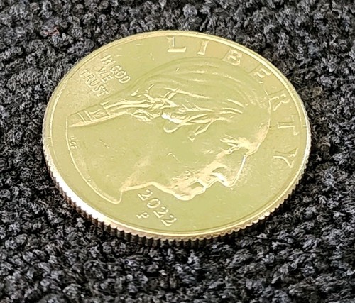 2022 P - Wilma Mankiller Error American Woman Quarter - "In Cod We Trust" - Bild 12 von 13