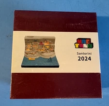 MACTANO 3D Calendar Time Piece Desk Calendar 2024 Memo Pad DIY Note