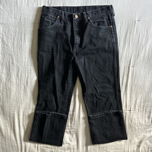 Wrangler Black Jeans Mens 33x30 Cowboy Cut Original High Rise 13MWZWK - Bild 4 von 9