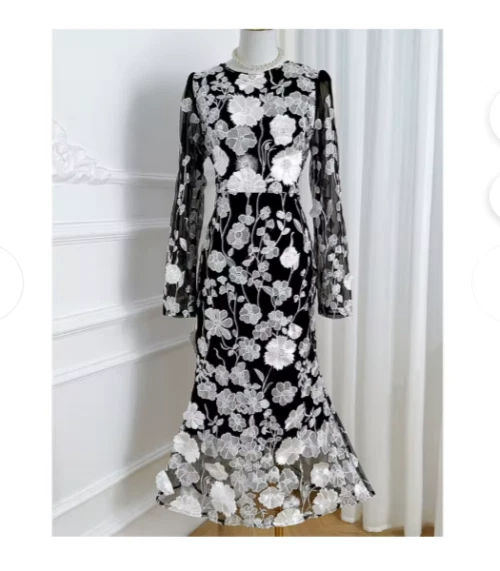 Black & White Dresses for Women for sale