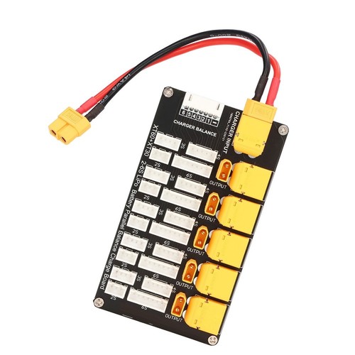 Lipo Akku Ladeplatine Parallel XT30 XT60 Stecker 2-6S Lithium Akkus9344 - Bild 10 von 10