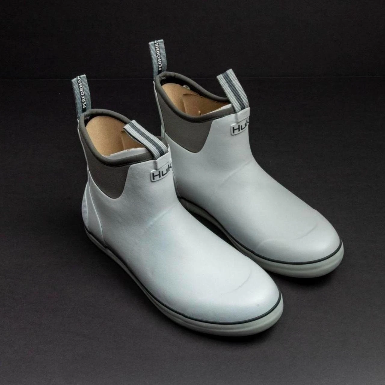 Huk Fishing Ankle Deck Boots Gray Waterproof New Multiple Sizes