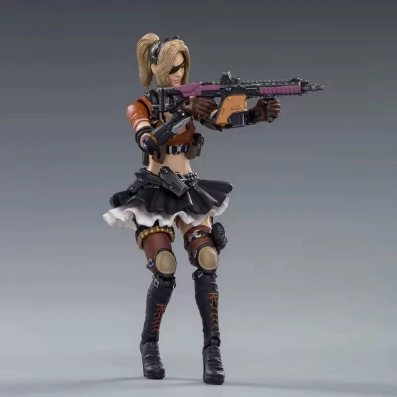 Joy Toy CrossFire KWAI 4" figura lluvia ácida Harley Quinn GI Joe militar 1/18 sin usar, en caja Foto 3 de 4