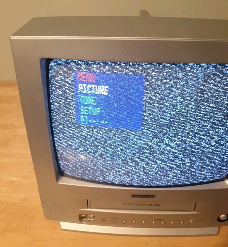 Samsung TI-14P1 CRT Vintage Retro Gaming 14” CRT TV Spares/Repairs FAULTY VHS - Picture 6 of 15